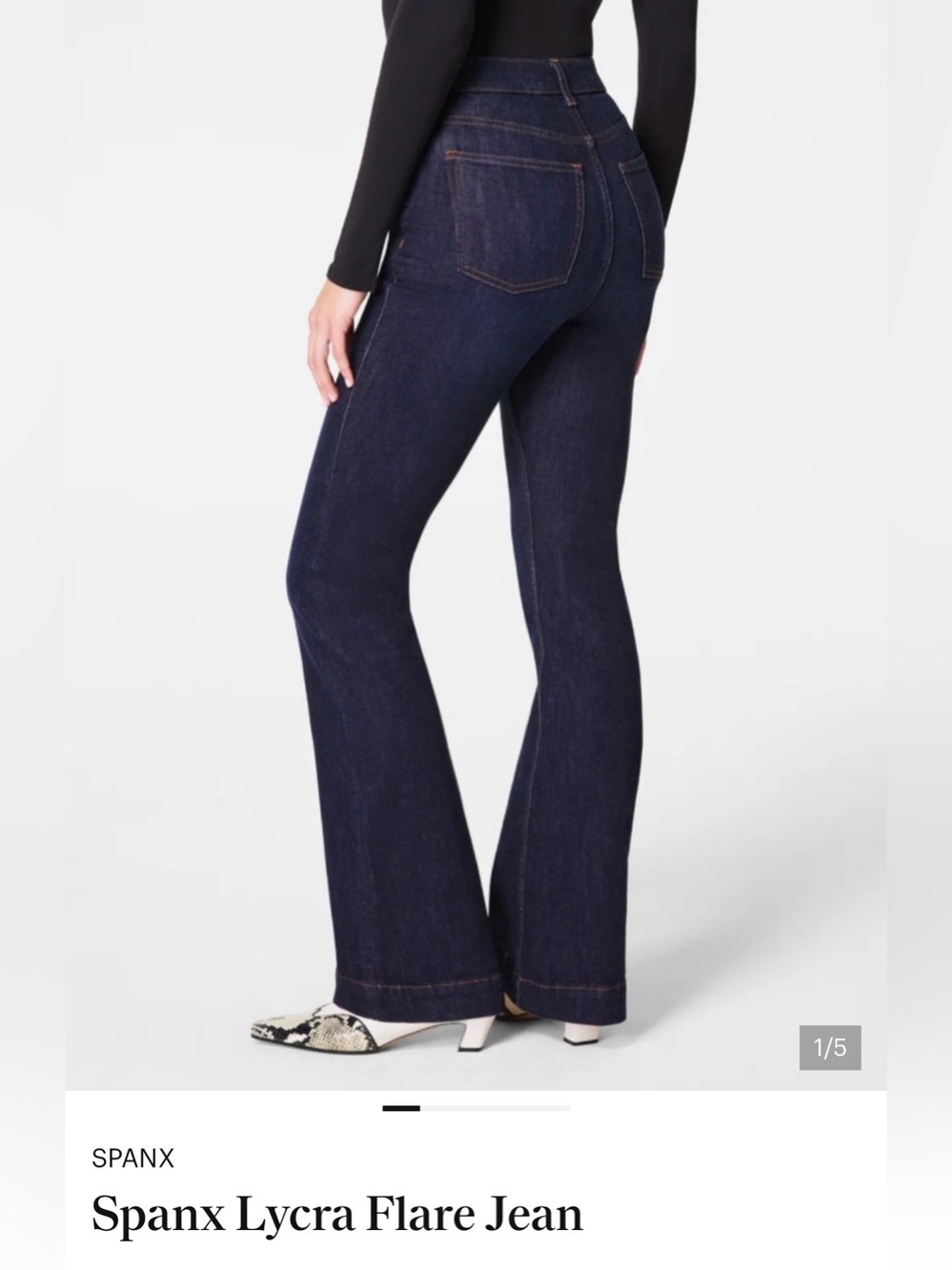 SPANX lycra Flare Jeans